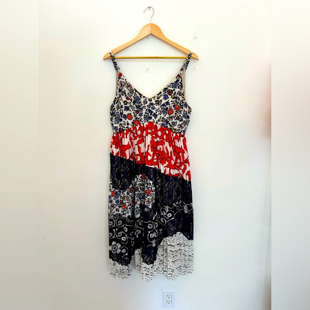 Maeve Strappy Collage Dress Size 8